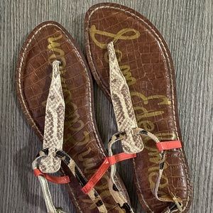 Snake Skin Sandals